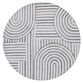 Boulevarde Rugs Palmyra Hand-Woven Wool Round Rug