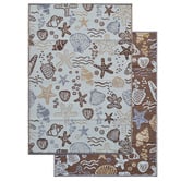 Boulevarde Rugs Shelly Reversible Outdoor Floor Mat
