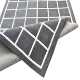 Boulevarde Rugs Box Grid Chestal Hand-Tufted Wool Rug