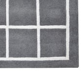 Boulevarde Rugs Box Grid Chestal Hand-Tufted Wool Rug