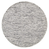 Boulevarde Rugs Garry Hand-Woven Wool Round Rug
