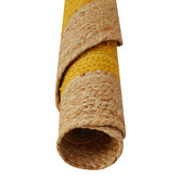 Boulevarde Rugs Gold George Braided Jute Round Rug