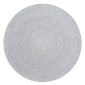 Boulevarde Rugs Moonstone Shiloh Braided Indoor/Outdoor Round Rug