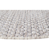 Boulevarde Rugs Sandstone Garry Hand-Woven Wool Round Rug