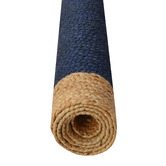 Boulevarde Rugs Navy Blue George Braided Jute Rug