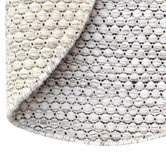 Boulevarde Rugs Sandstone Garry Hand-Woven Wool Round Rug