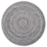 Boulevarde Rugs Pebble Shiloh Braided Indoor/Outdoor Round Rug