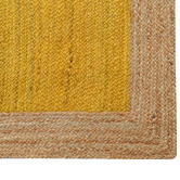 Boulevarde Rugs Gold George Braided Jute Rug