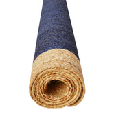 Boulevarde Rugs Navy Blue George Braided Jute Rug