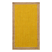 Boulevarde Rugs Gold George Braided Jute Rug