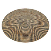 Boulevarde Rugs Henna Spiral Braided Jute Round Rug