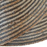 Boulevarde Rugs Henna Spiral Braided Jute Round Rug