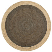 Boulevarde Rugs Henna Spiral George Braided Jute Round Rug