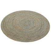 Boulevarde Rugs Spiral George Braided Jute Round Rug