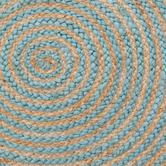 Boulevarde Rugs Spiral George Braided Jute Round Rug