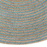 Boulevarde Rugs Spiral George Braided Jute Round Rug
