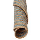 Boulevarde Rugs Spiral George Braided Jute Round Rug