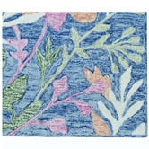 Boulevarde Rugs Blue Floral Evara Wool Rug