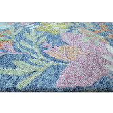 Boulevarde Rugs Blue Floral Evara Wool Rug
