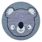 Boulevarde Rugs Brie Kids' Hand-Tufted Wool Round Rug