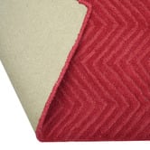 Boulevarde Rugs Red Chloe Hand-Woven Wool Rug