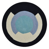 Boulevarde Rugs Cauley Hand-Tufted Wool Round Rug
