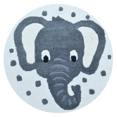Boulevarde Rugs Ellie Kids' Hand-Tufted Wool Round Rug