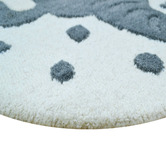 Boulevarde Rugs Ellie Kids' Hand-Tufted Wool Round Rug