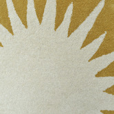 Boulevarde Rugs Cream &amp; Mustard Vera Hand-Tufted Wool Round Rug