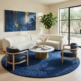 Boulevarde Rugs Cressida Hand-Tufted Wool Round Rug