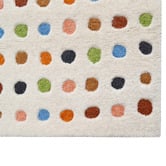 Boulevarde Rugs Penny Dot Multicolour Hand-Tufted Wool Runner