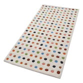 Boulevarde Rugs Penny Dot Multicolour Hand-Tufted Wool Runner