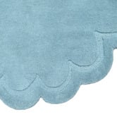 Boulevarde Rugs Fiorella Scalloped Hand-Tufted Wool Round Rug