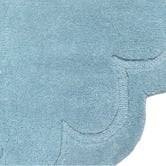 Boulevarde Rugs Fiorella Scalloped Hand-Tufted Wool Round Rug