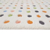 Boulevarde Rugs Penny Dot Multicolour Hand-Tufted Wool Runner
