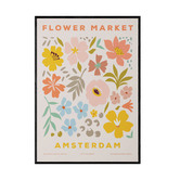 Papier Inkhouse Amsterdam Flower Market Printed Wall Art
