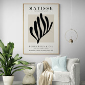 Papier Inkhouse Black Coral Printed Wall Art