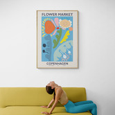 Papier Inkhouse Copenhagen Flower Market Printed Wall Art