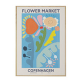Papier Inkhouse Copenhagen Flower Market Printed Wall Art