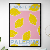 Papier Inkhouse Italian Lemons Printed Wall Art