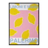 Papier Inkhouse Italian Lemons Printed Wall Art