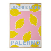 Papier Inkhouse Italian Lemons Printed Wall Art