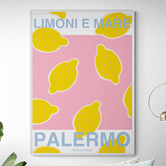 Papier Inkhouse Italian Lemons Printed Wall Art