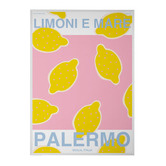 Papier Inkhouse Italian Lemons Printed Wall Art