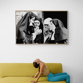 Papier Inkhouse Smoking Nuns Printed Wall Art