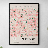 Papier Inkhouse Pink Flowers Printed Wall Art