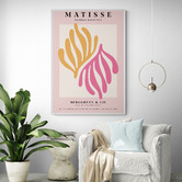 Papier Inkhouse Pink Coral Printed Wall Art
