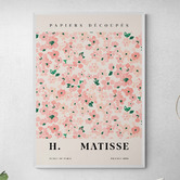 Papier Inkhouse Pink Flowers Printed Wall Art