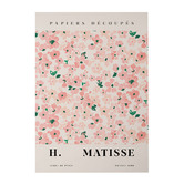 Papier Inkhouse Pink Flowers Printed Wall Art