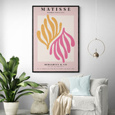 Papier Inkhouse Pink Coral Printed Wall Art